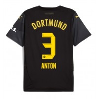 Borussia Dortmund Waldemar Anton #3 Replica Away Shirt 2024-25 Short Sleeve